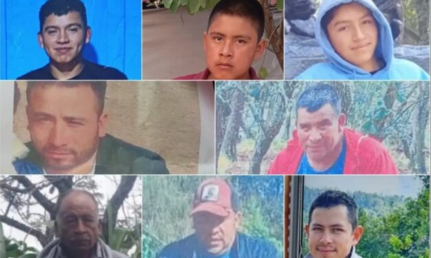 Mexicanos exigen localizar con vida a siete campesinos desaparecidos en Guerrero