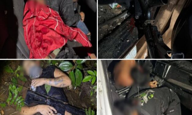 Cinco muertos tras enfrentamiento militar con sujetos que pertenecían a estructura criminal en Ecuador