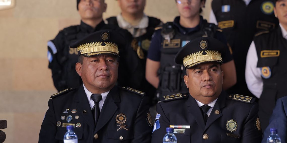 Nombran nuevo director de la Policía en Guatemala